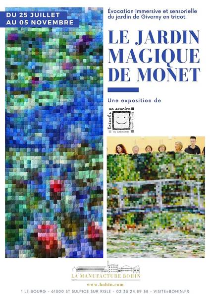 Le Jardin Magique de Monet par Tricote un sourire - SAINT SULPICE SUR RISLE (61)