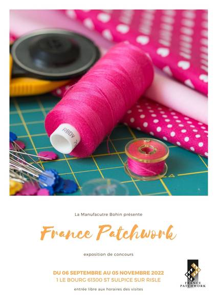France Patchwork : exposition de quilts - SAINT SULPICE SUR RISLE (61)